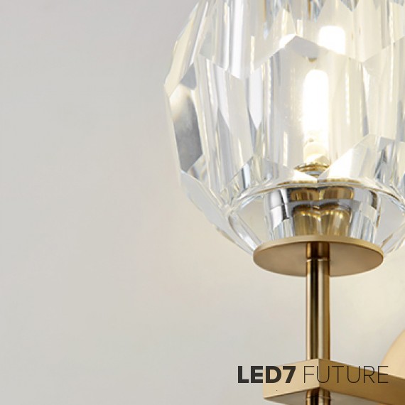 Loft Industry Modern - Boule De Cristal Single Sconce